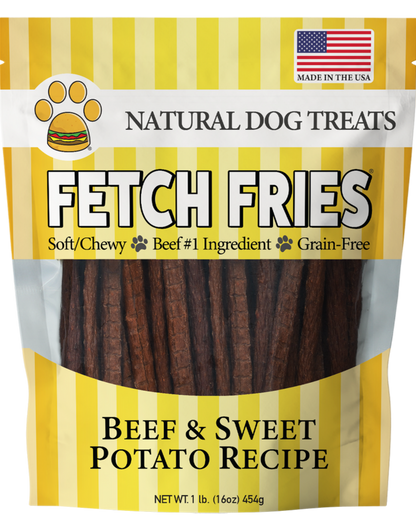 Fetch Fries - Beef & Sweet Potato Fries (5 oz)