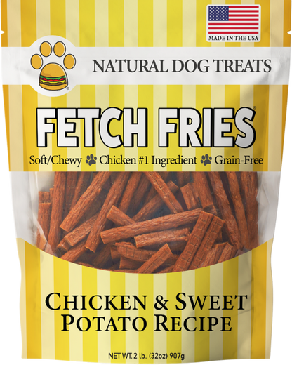 Fetch Fries - Chicken & Sweet Potato Fries (5 oz)