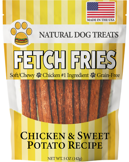 Fetch Fries - Chicken & Sweet Potato Fries (5 oz)