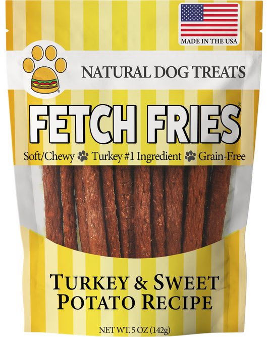 Fetch Fries - Turkey & Sweet Potato Fries (5 oz)