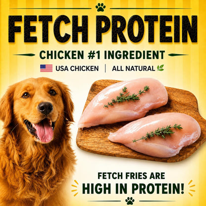 Chicken and Sweet Potato Dog Treats, Soft Chicken Jerky for Small and Large Breeds, Naturally Healthy, Made in The USA (5 oz)