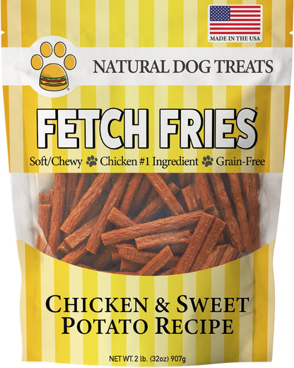 Fetch Fries - Chicken & Sweet Potato Fries (5 oz)